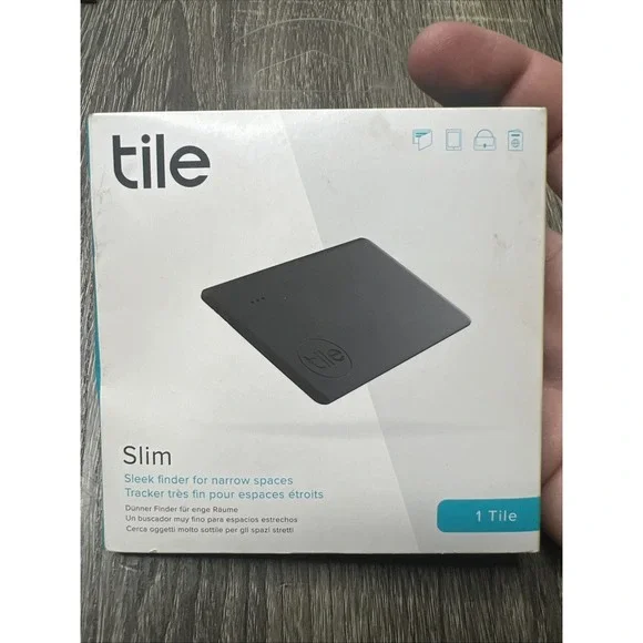 New! Tile Slim Bluetooth Tracker Wallet Finder Locator 3 Year Battery NIP - Picture 2 of 5